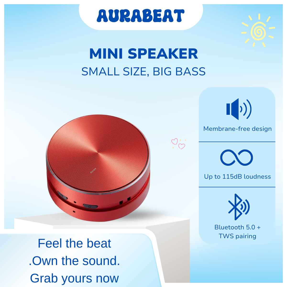 Mini Speaker - AuraBeat
